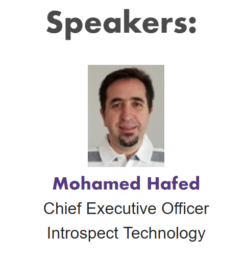 Introspect Technology Dr. Mohamed Hafed MIPI 